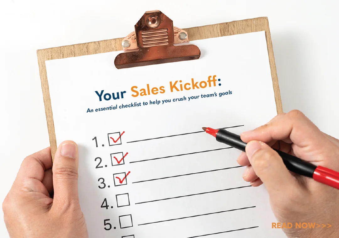 Your Sales Kickoff: An essential checklist to help you crush your team’s goals